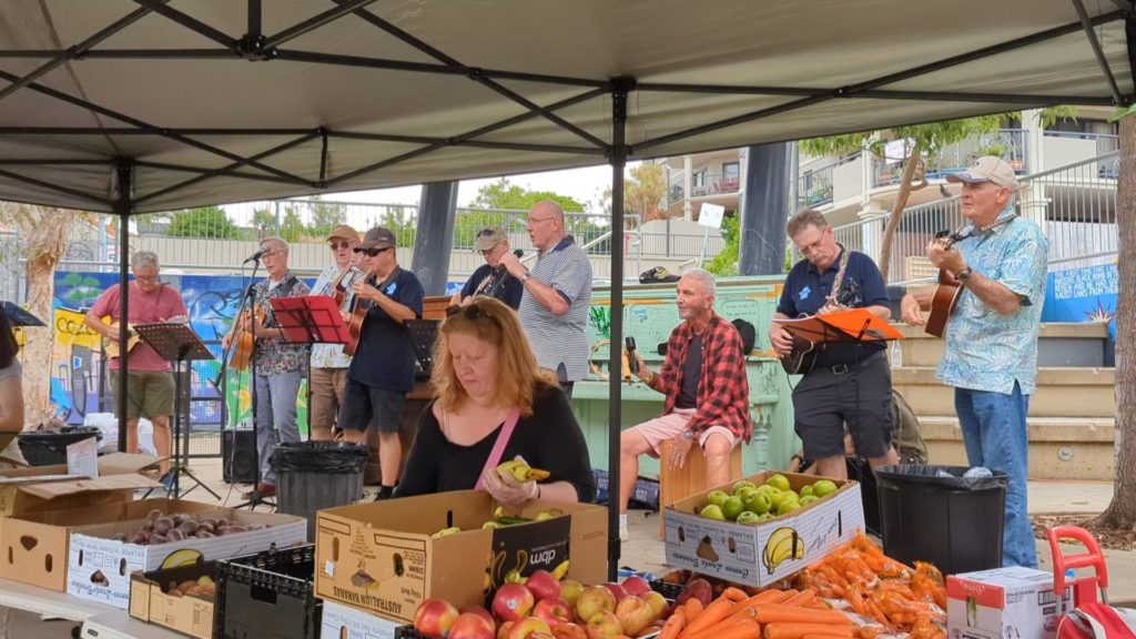 South Brisbane Men's Shed band